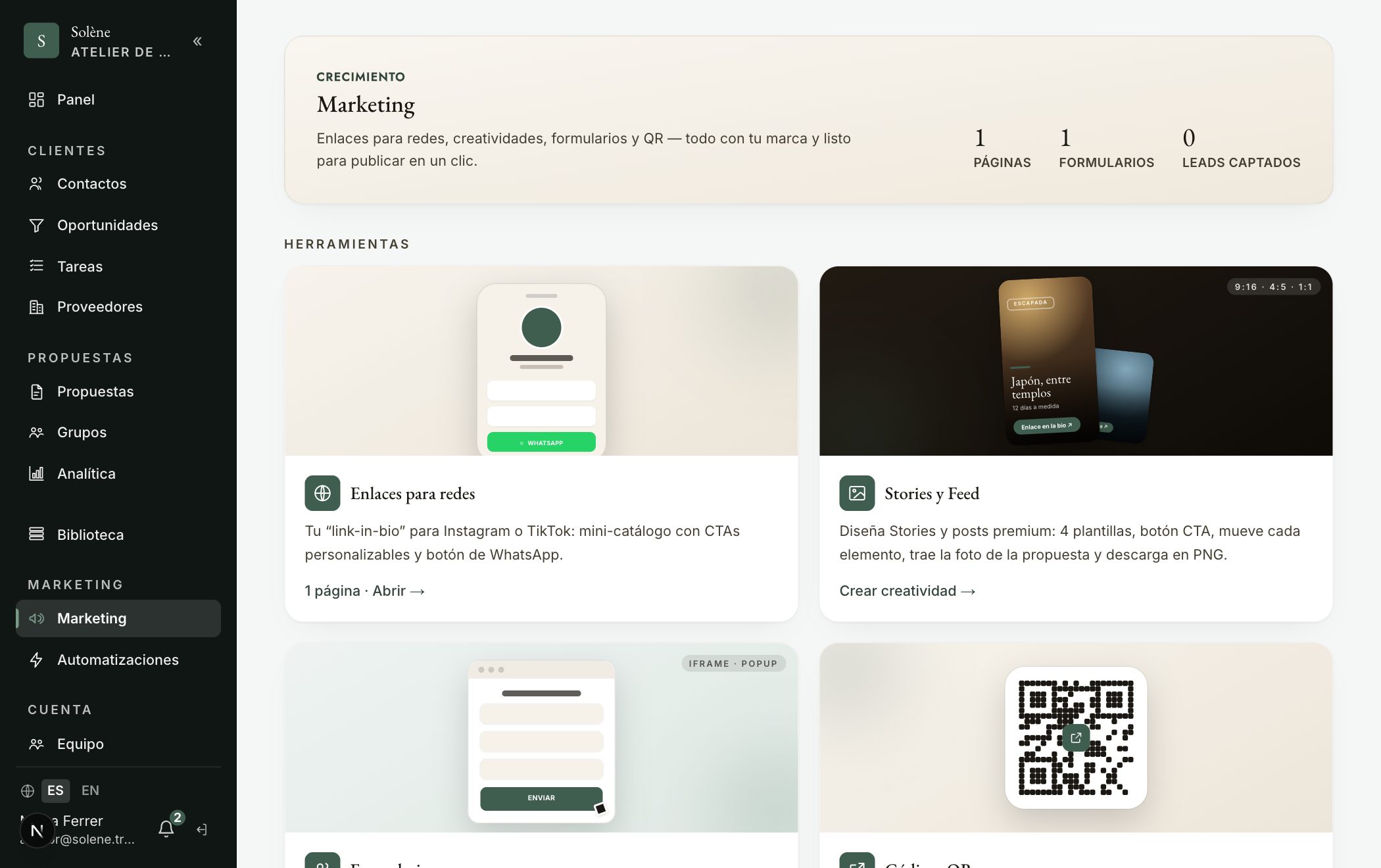 ¿Cómo creo un formulario de captación para mi web?